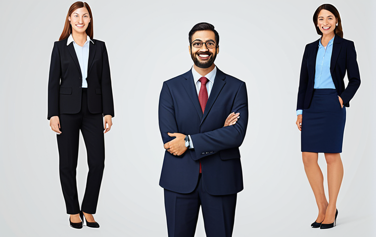 직업상담사와 HR 직무의 차이 - **Image Prompt:** "A Human Resources manager in a corporate office, fully clothed in professional dr...
