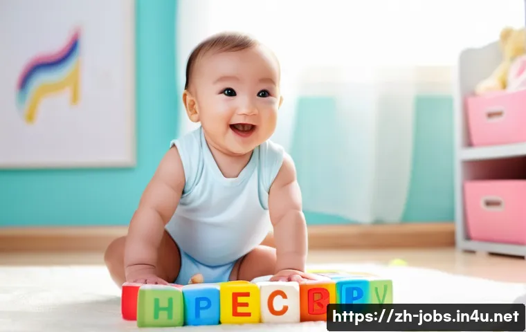 직업상담사 필기시험 대비 교재 추천 - **Prompt:** A cheerful baby wearing a clean, white diaper, sitting on a soft, pastel-colored playmat...
