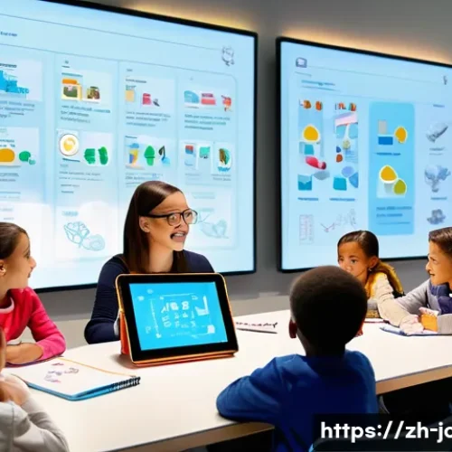 직업상담사와 청소년 직업 체험 - **Prompt 1: Future Explorer's Journey**
    An inspiring and vibrant image of a diverse group of chi...