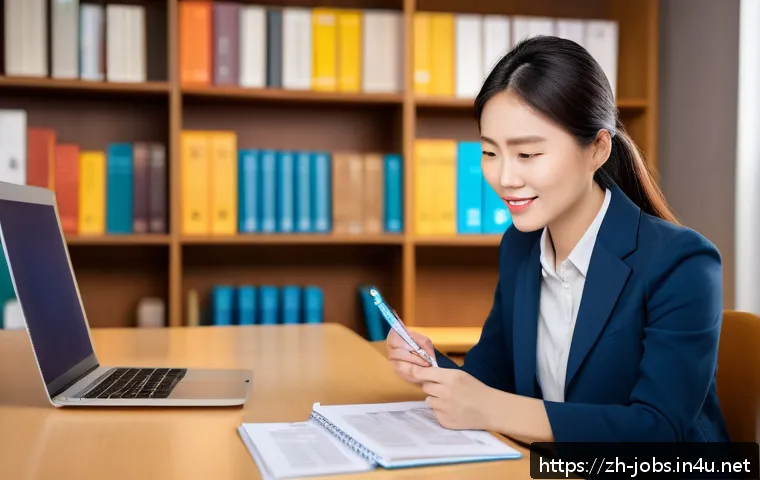 직업상담사 자격증 필요성 - A professional career counselor in a modern office environment, attentively listening and communicat...