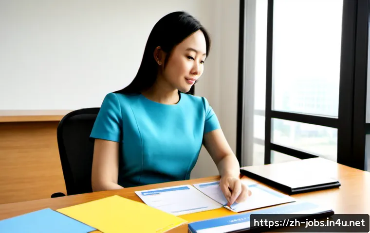 직업상담사와 고객 맞춤 상담 - Photorealistic career counseling session in a bright modern office, professional East Asian career c...